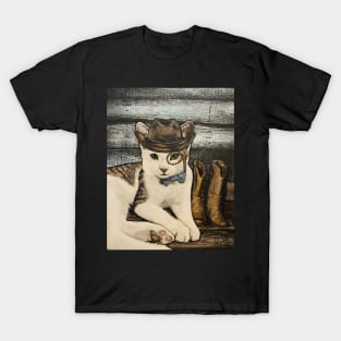 It’s Boots- Cat Style T-Shirt